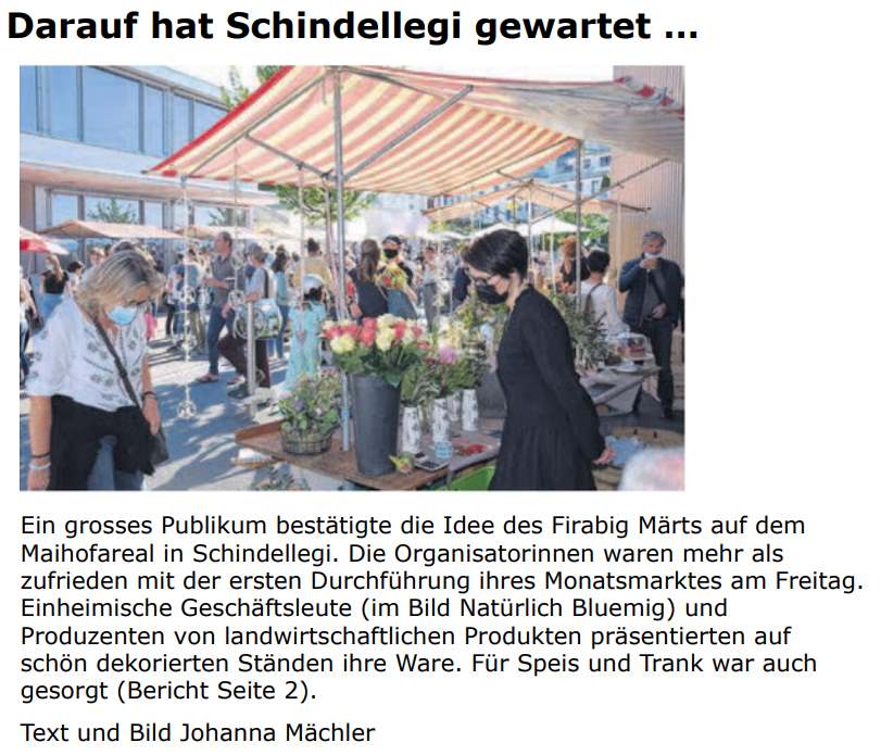 Firabig Maert Schindellegi Feusisberg